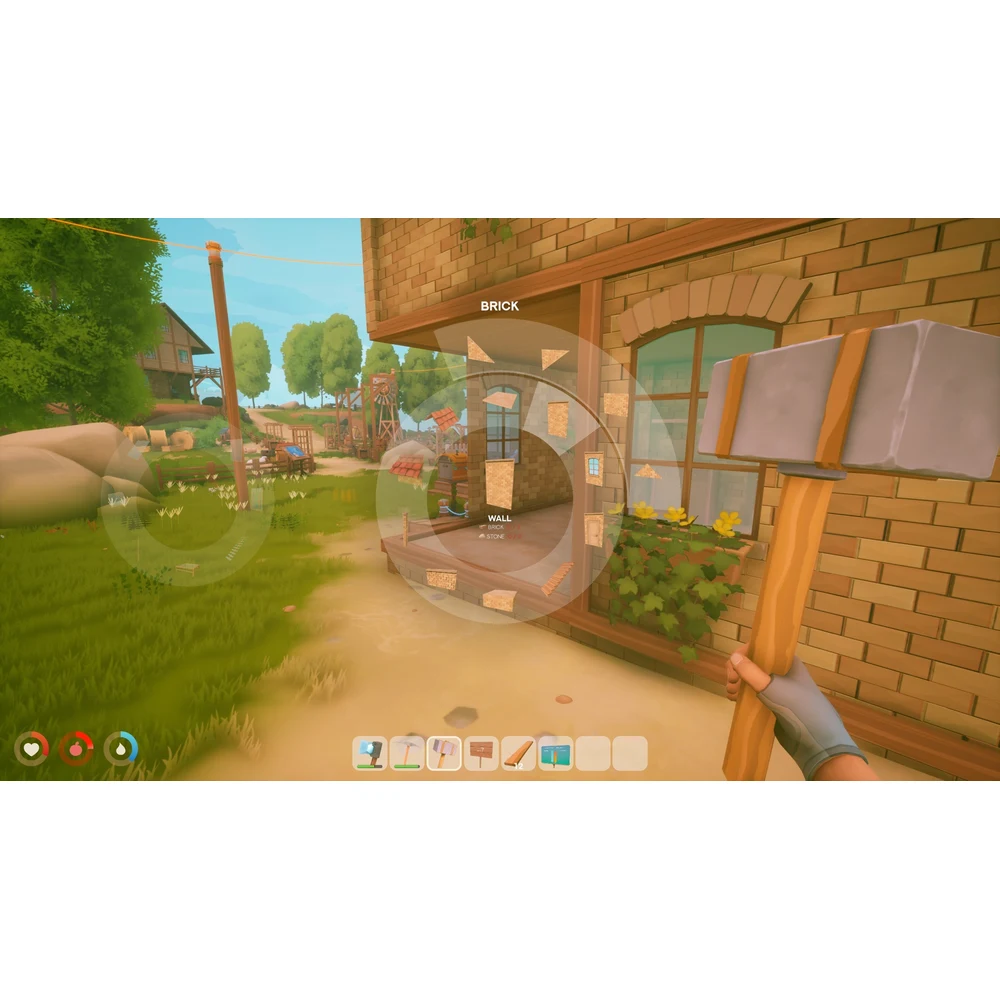 Solarpunk Switch 2 – Relaxing Sky-Island Survival, Wind & Solar Energy, Farming & Drones, 1-4 Online Co-op, Physical Edition 9 Solarpunk airship exploration screenshot