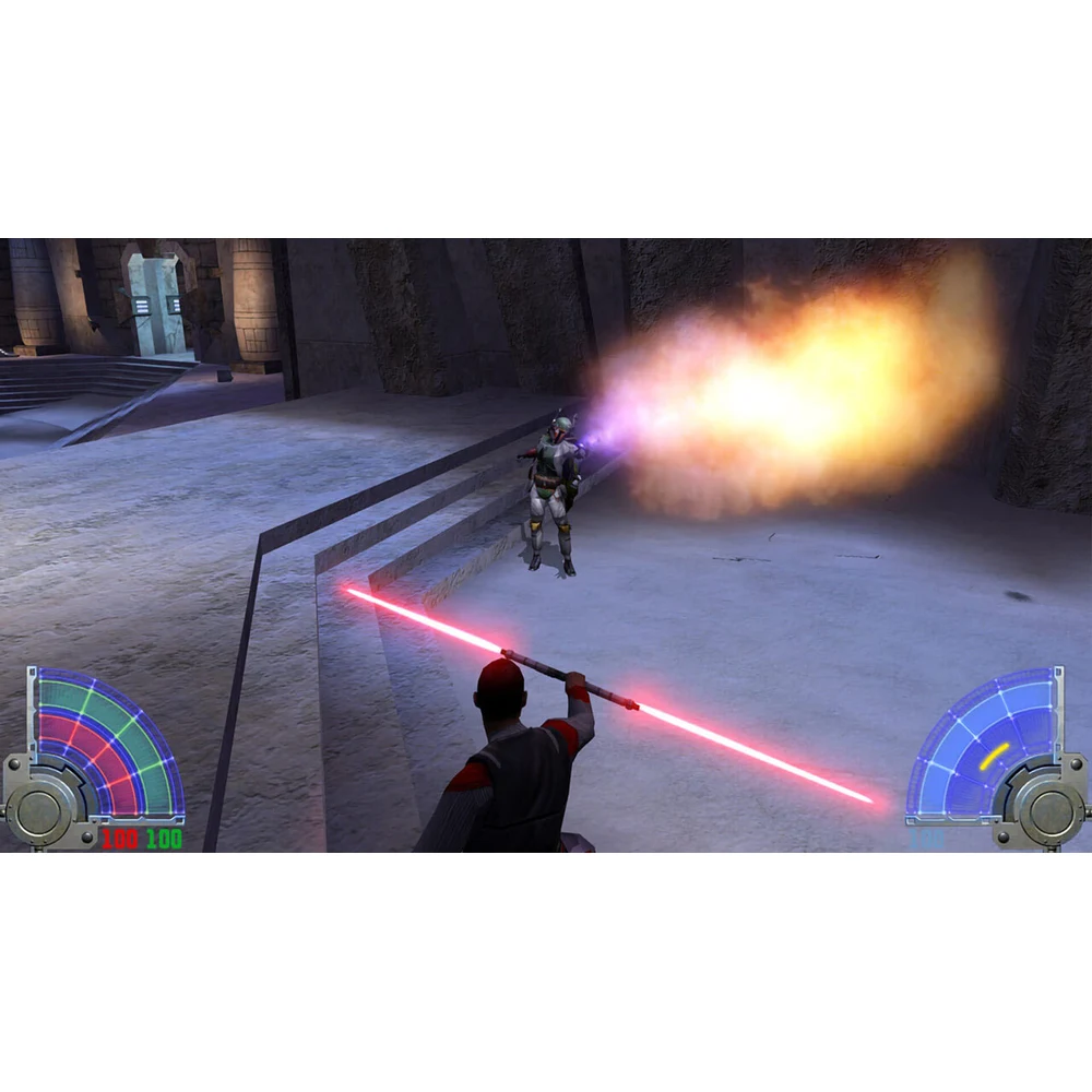 Star Wars Jedi Knight Collection Switch – Jedi Outcast + Jedi Academy, Lightsaber Combat, 16-Player Online Modes, US Edition 8 Lightsaber duel in Star Wars Jedi Knight: Jedi Academy