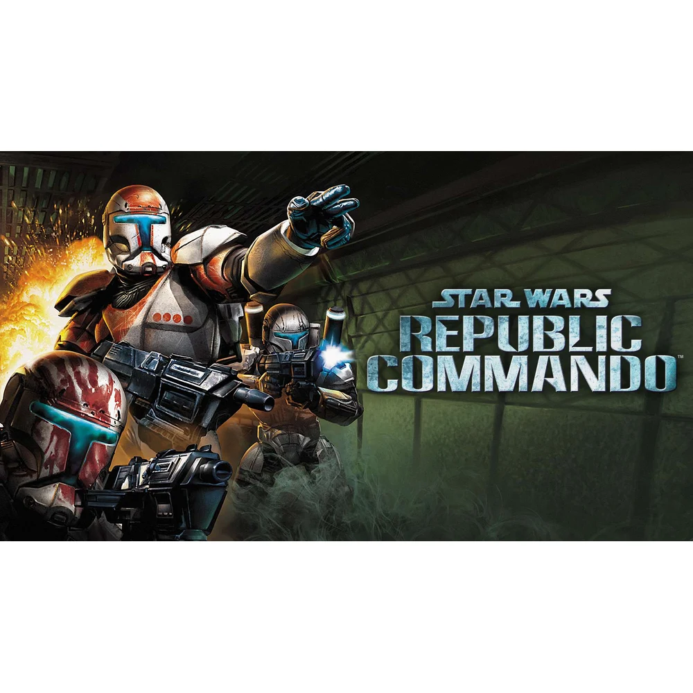 Star Wars Racer and Commando Combo Switch – Episode I Racer + Republic Commando, 25 Podracers, Delta Squad Campaign, US Physical Edition 7 STAR WARS Republic Commando key art with Delta Squad