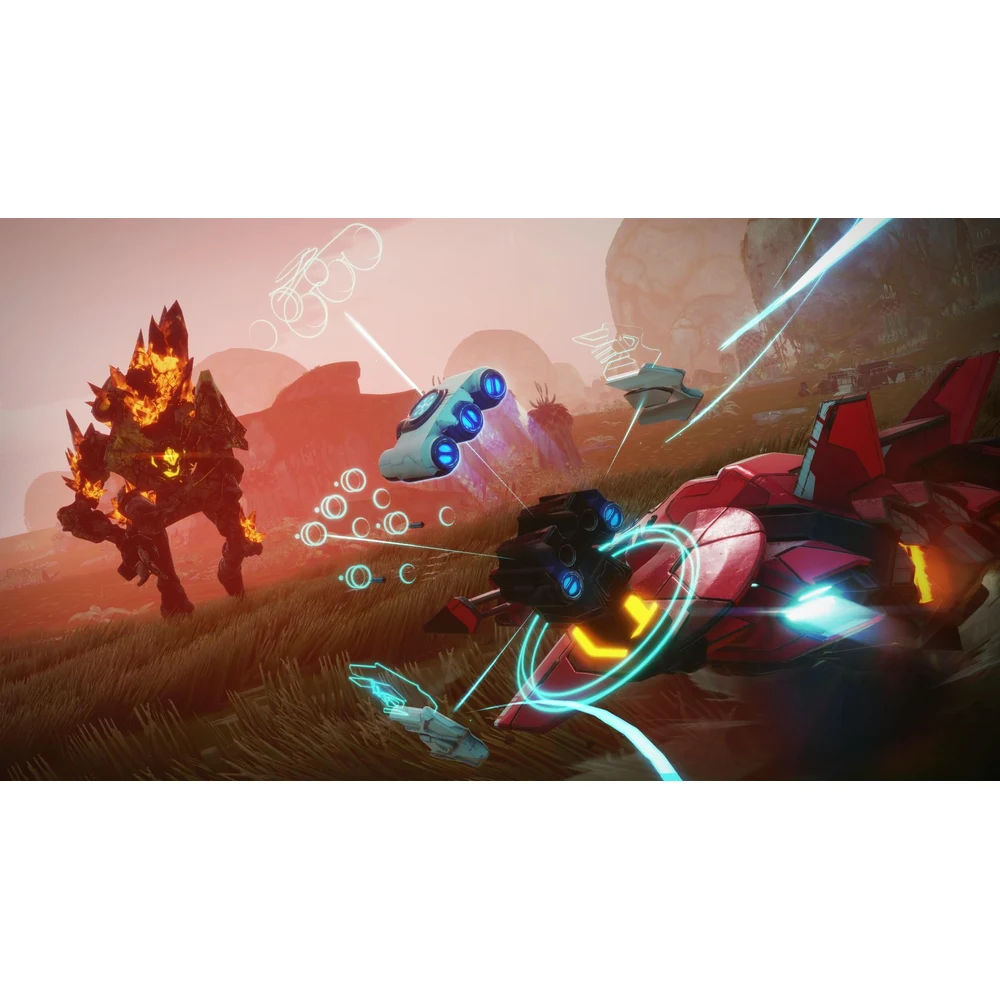 Starlink Battle for Atlas Switch – Starter Pack with Fox McCloud & Arwing, Modular Toy Starships, Open-World Space Combat, 2-Player Local 9 Fox McCloud's Arwing in Starlink: Battle for Atlas on Nintendo Switch