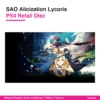 Sword Art Online Alicization Lycoris PS4