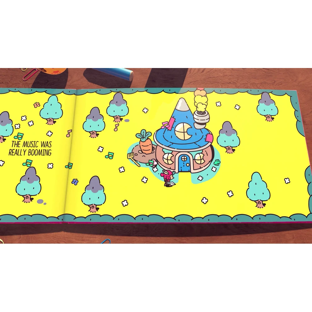 The Plucky Squire Switch – Storybook Adventure Between 2D and 3D, Puzzles, Jetpack Flights, Badger Boxing, Physical EU Edition 7 Jot in the 2D storybook world of The Plucky Squire