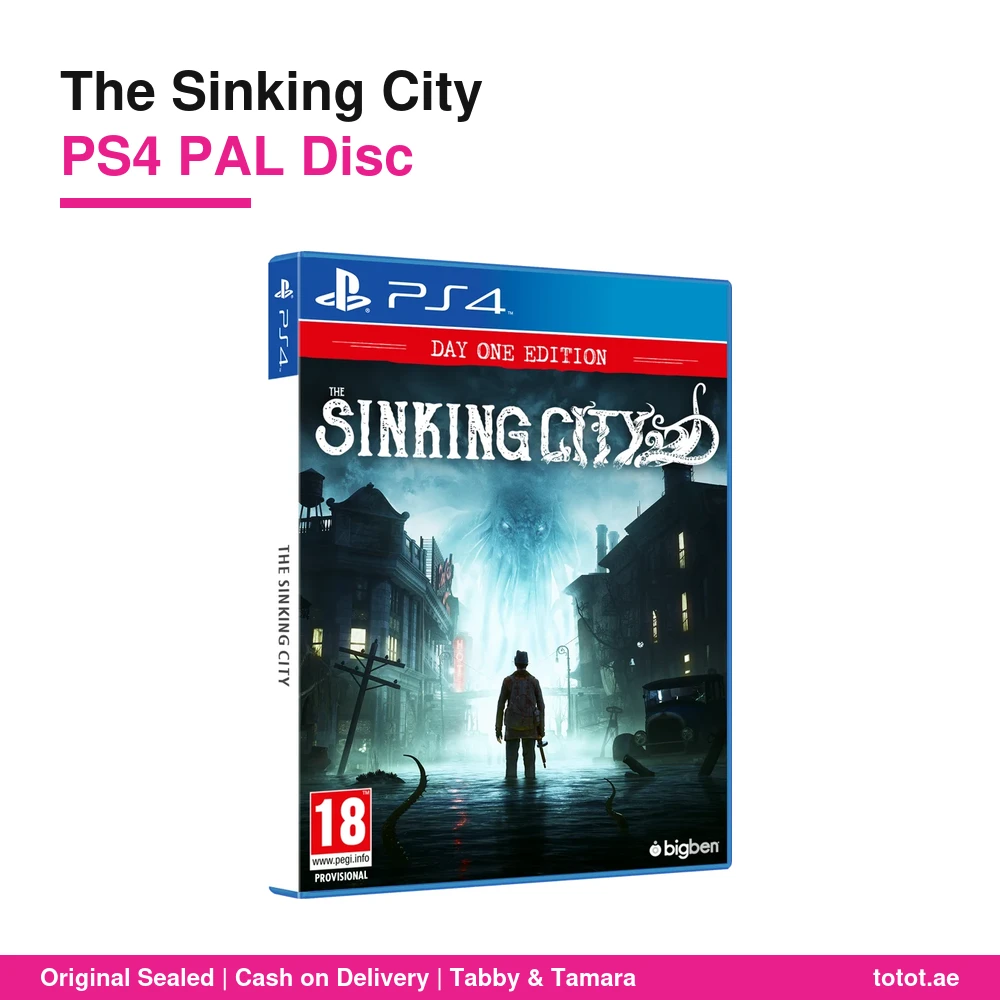 لعبة The Sinking City لجهاز PS4 – رعب وتحقيق في عالم مفتوح مستوحى من لافكرافت مع نهايات متعددة واستكشاف بالقارب – قرص PAL أصلي 6 لعبة The Sinking City PS4