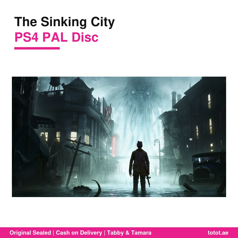 Sinking City PS4 - official Frogwares product image Sinking City PS4