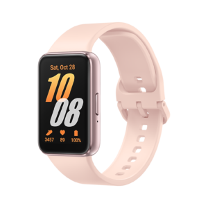 Samsung Galaxy Fit3 Bluetooth Pink Gold – 1.6-inch AMOLED, 13-Day Battery, 5ATM – TDRA Version