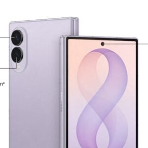 Samsung Galaxy Z Fold 8 12GB/512GB Lavender – 7.6-inch Main Display, Snapdragon 8 Elite Gen 5, 50MP Dual Camera – TDRA Version