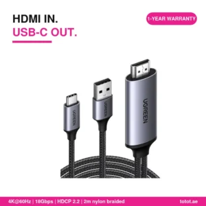 UGREEN HDMI to USB-C Adapter Cable