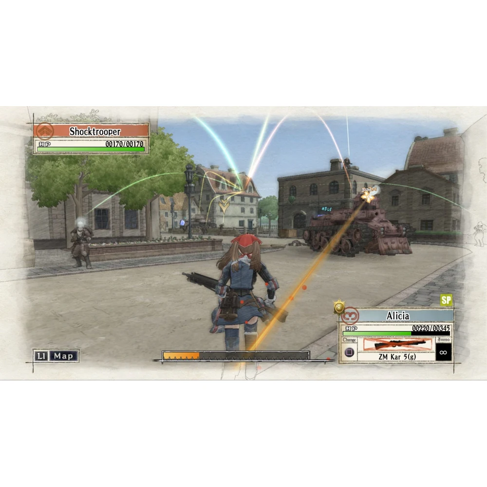Valkyria Chronicles Remastered PS4 – Tactical RPG with BLiTZ Battle System, Painterly CANVAS Graphics, All Previously Released DLC – Retail Disc 7 Valkyria Chronicles Remastered PS4 in use