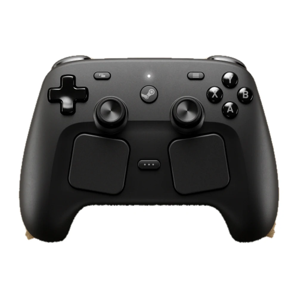 يد تحكم Valve Steam Controller (2026) - عصي مغناطيسية TMR، لوحتا لمس بردود فعل لمسية، جيروسكوب Grip Sense وبطارية تتجاوز 35 ساعة 10 يد Valve الجديدة لعام 2026