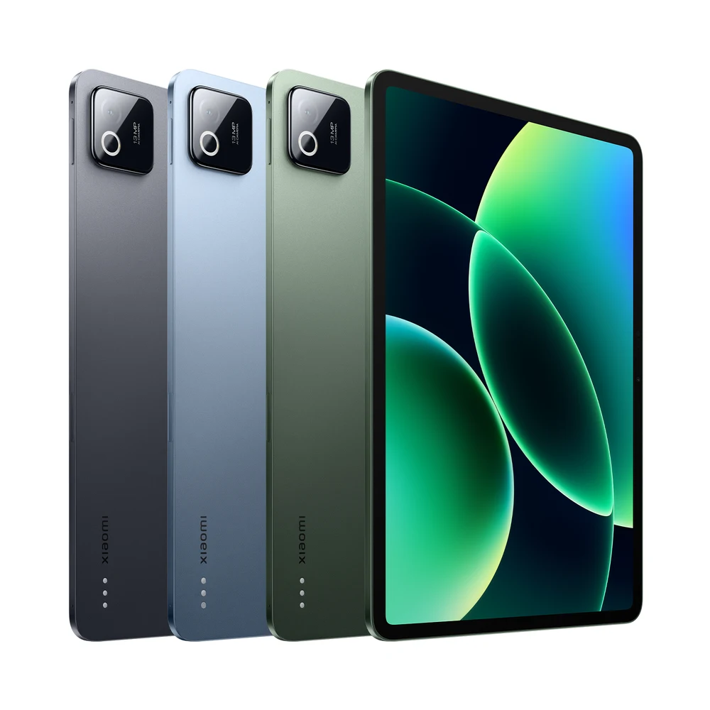 Xiaomi Pad 8 Gray – 8GB RAM 256GB Wi-Fi, Snapdragon 8s Gen 4, 11.2-inch 3.2K 144Hz Display, 9200mAh with 45W Charging, 5.75 mm Metal Body, HyperOS 3 9 Xiaomi Pad 8 colour line-up in Gray, Blue and Pine Green