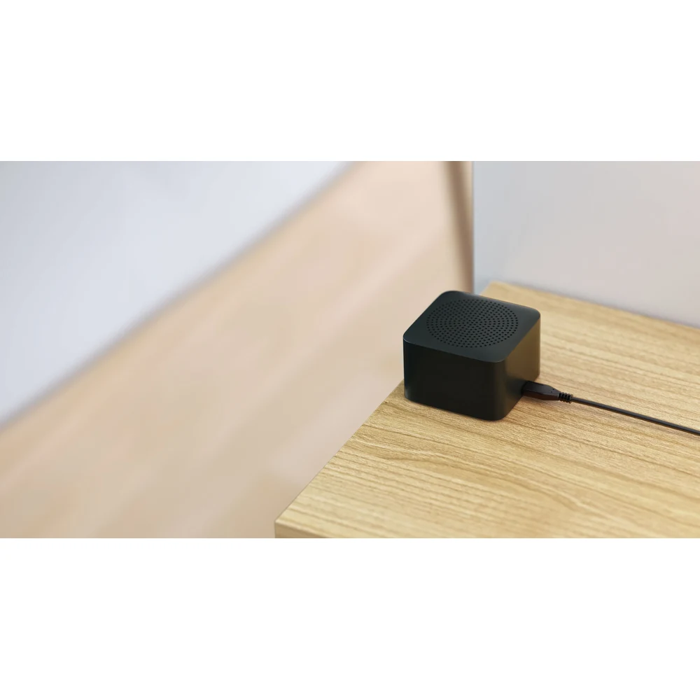 جرس باب Xiaomi Smart Doorbell 3 – فيديو 2K، زاوية قطرية 180°، رصد الأشخاص بالذكاء الاصطناعي، بطارية 5200 مللي أمبير حتى 4.8 أشهر، جرس داخلي لاسلكي 10 الجرس الداخلي اللاسلكي لجرس باب Xiaomi Smart Doorbell 3 على طاولة