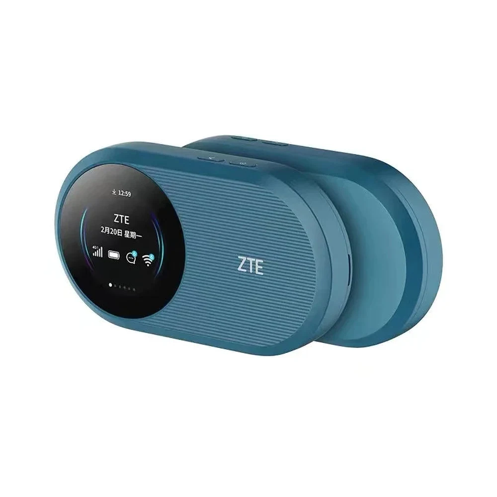 ZTE U10S Pro 4G LTE Mobile Hotspot Blue - Wi-Fi 6, 3000mAh Removable Battery, 32 Devices, Type-C 9 ZTE U10S Pro in use