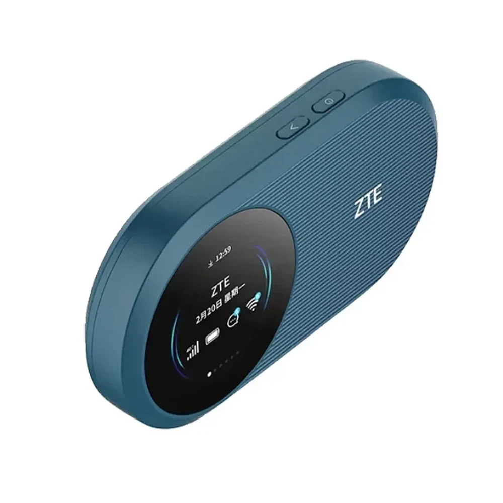 ZTE U10S Pro 4G LTE Mobile Hotspot Blue - Wi-Fi 6, 3000mAh Removable Battery, 32 Devices, Type-C 5 ZTE U10S Pro - official product image 4