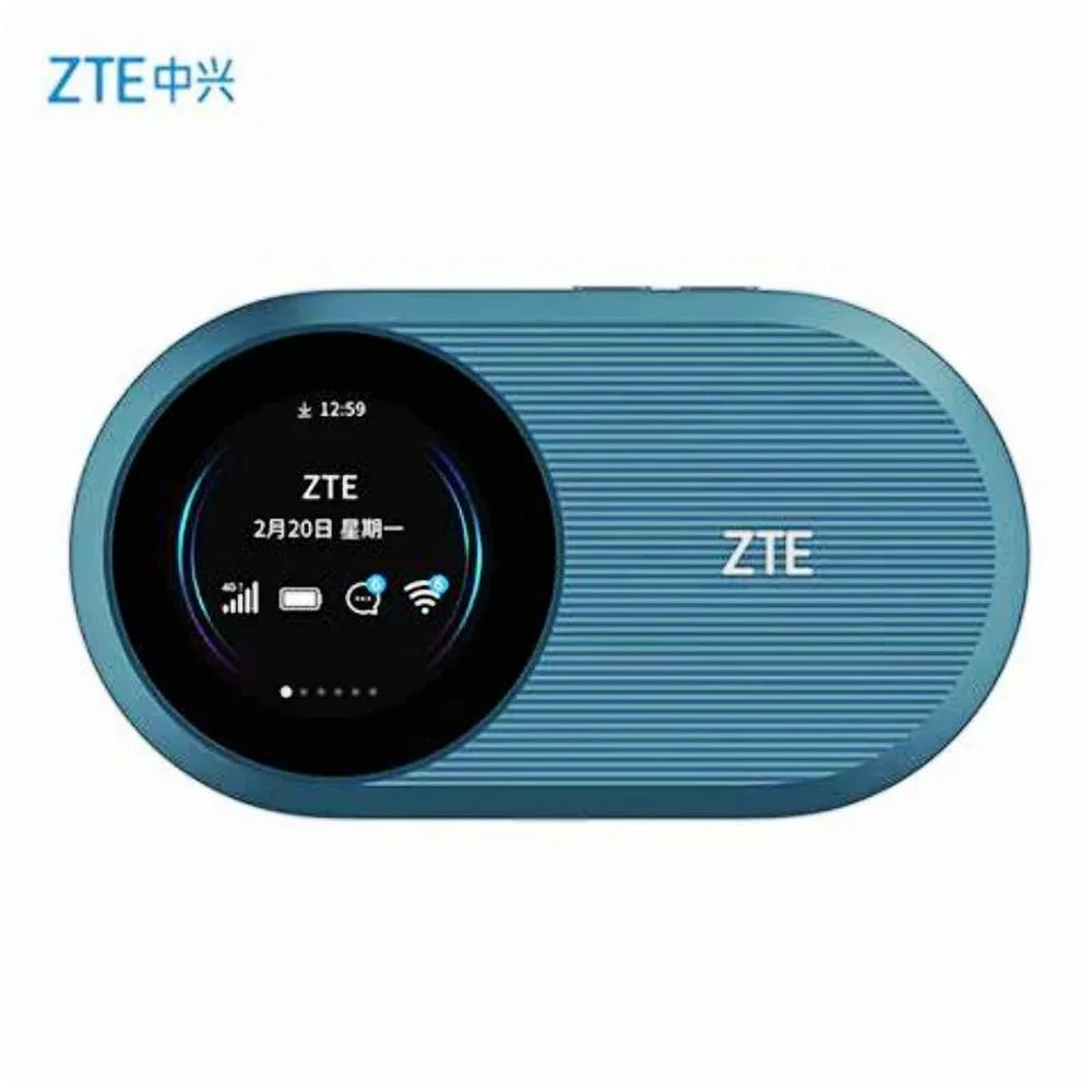 ZTE U10S Pro 4G LTE Mobile Hotspot Blue - Wi-Fi 6, 3000mAh Removable Battery, 32 Devices, Type-C 6 ZTE U10S Pro - official product image 5