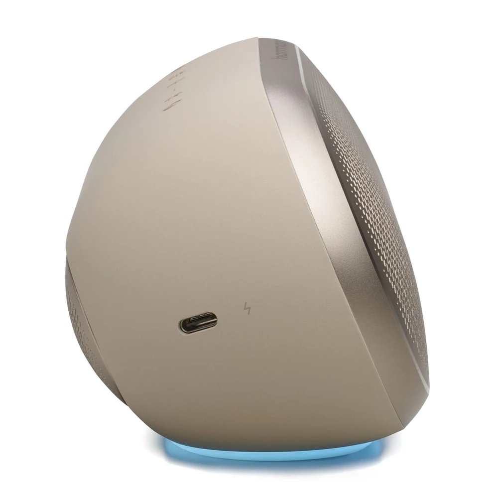 Harman Kardon Luna 2 Portable Bluetooth Speaker Warm Sand - AI Sound Boost, IP67, Auracast, 12H Battery 10 Harman Kardon Luna 2 Portable Bluetooth Speaker - AI Sound Boost, IP67 Waterproof, Ambient Light