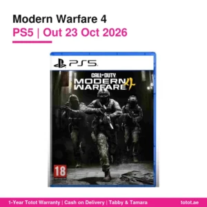 Call of Duty Modern Warfare 4 PS5 box