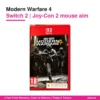 Call of Duty Modern Warfare 4 Switch 2 box