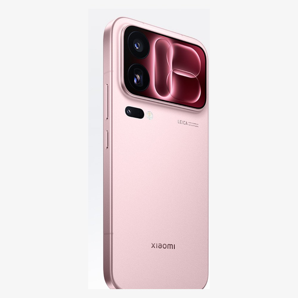 هاتف Xiaomi 18 Pro Max Global ROM Pink بذاكرة 16GB وسعة 512GB (نسخة صينية بنظام عالمي) – Google Play، واجهة عربية، بطارية 8500mAh، شحن 100W، كاميرتان 200MP من Leica 3 Xiaomi 18 Pro Max 16GB 512GB Ice Peach Pink back with Leica camera module